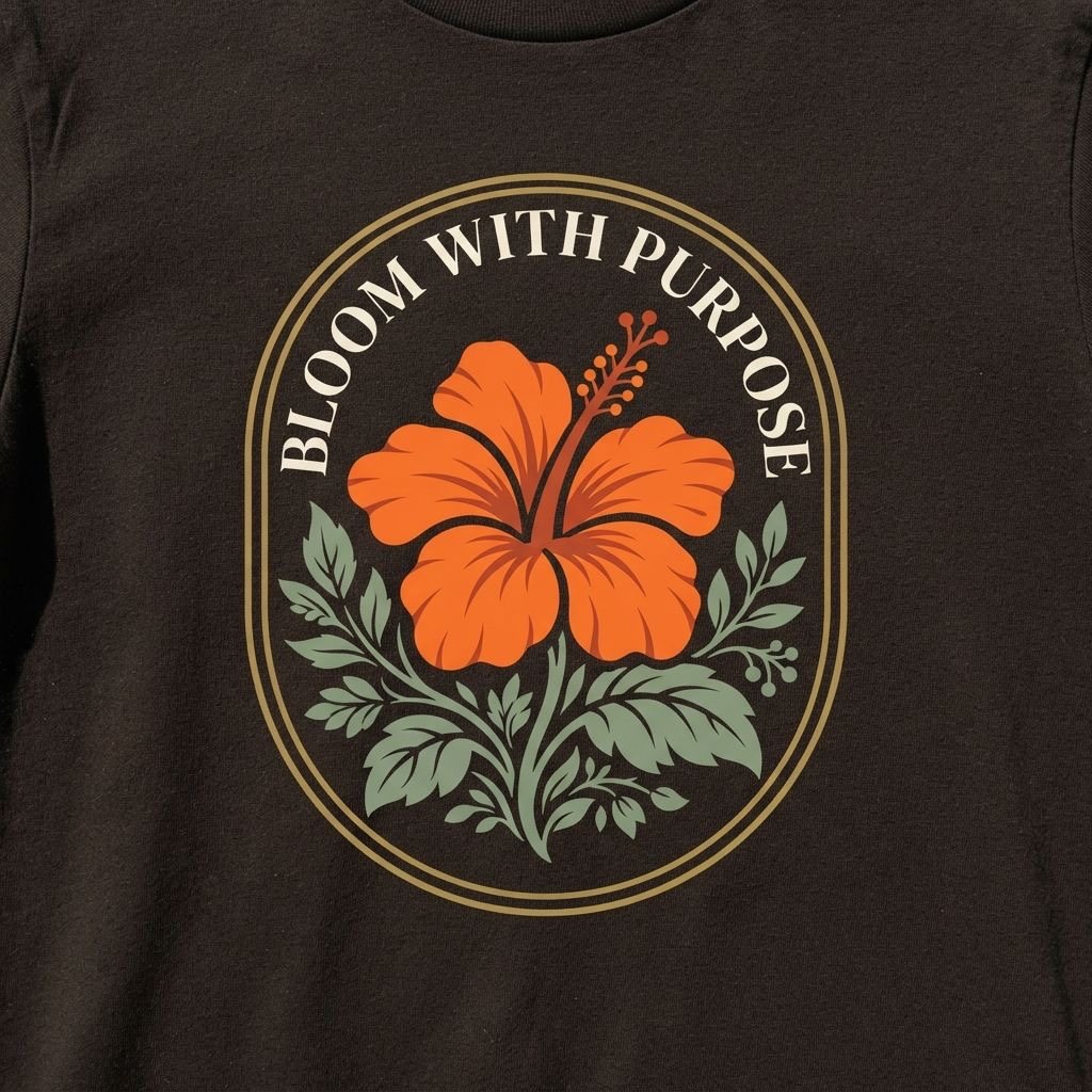 Bloom With Purpose design artwork