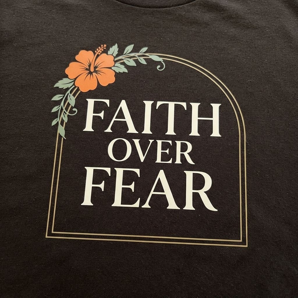 Faith Over Fear design artwork